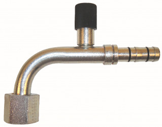 Image of 90 degree  Female Flare w/ R134a Port with fitting kit from . Part number: FF-FJ3133-03-1010S