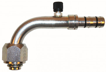 Image of 90 degree  Female O-ring w/ Sw Port with fitting kit from . Part number: FF-FJ3163-02-1212S