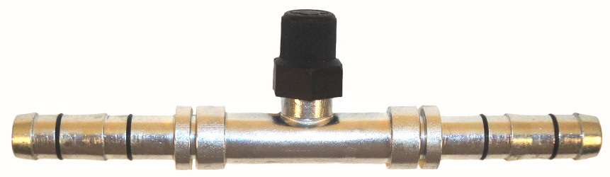 Image of Straight Splicer w/Sw Port with fitting kit from Sunair. Part number: FF-FJ3427-0808S