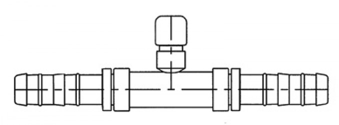 Image of Straight Splicer w/Sw Port with fitting kit from . Part number: FF-FJ3427-1010S
