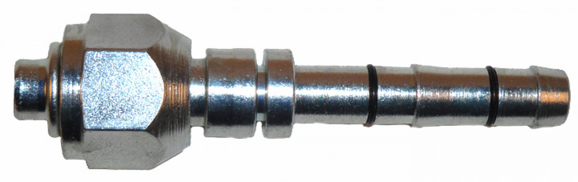 Image of A/C Refrigerant Hose Fitting - Strt Fem O-ring Steel Ftg from Sunair. Part number: FF14176