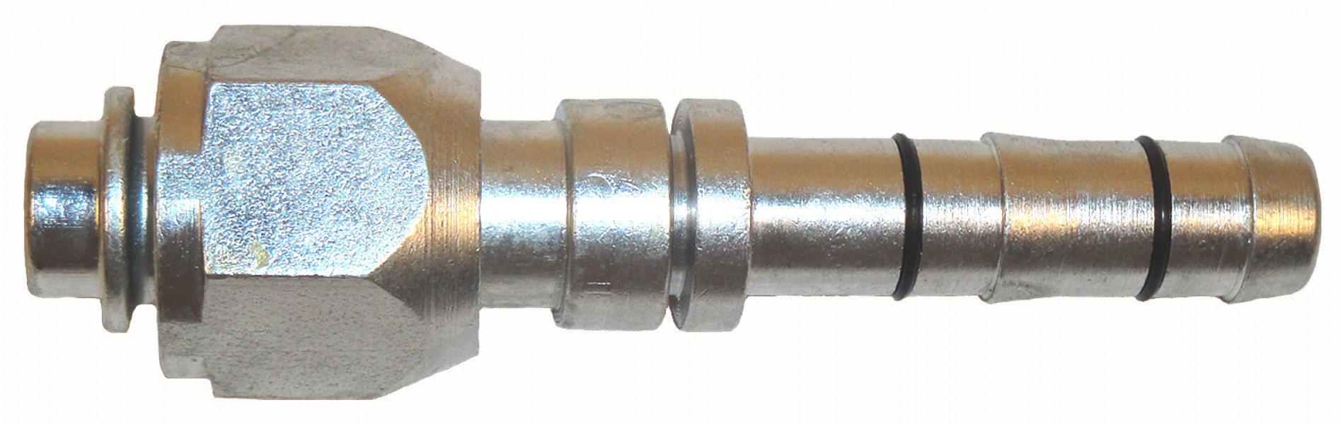 Image of A/C Refrigerant Hose Fitting - Strt Fem O-ring Steel Ftg from Sunair. Part number: FF14177