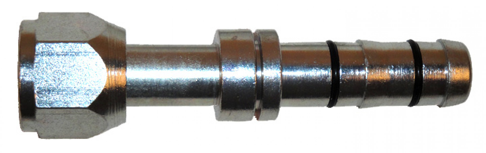 Image of A/C Refrigerant Hose Fitting - Strt Fem O-ring Steel Ftg from Sunair. Part number: FF14179