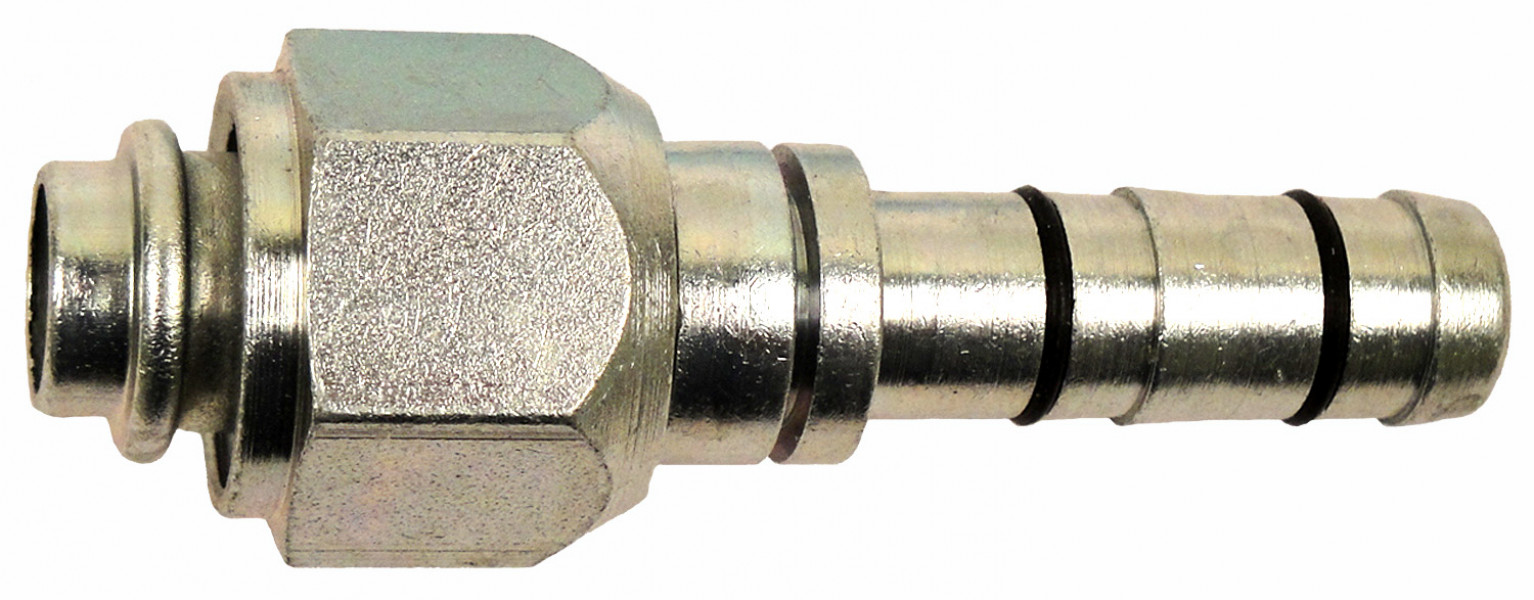 Image of A/C Refrigerant Hose Fitting - Strt Fem O-ring Steel Ftg from Sunair. Part number: FF14180