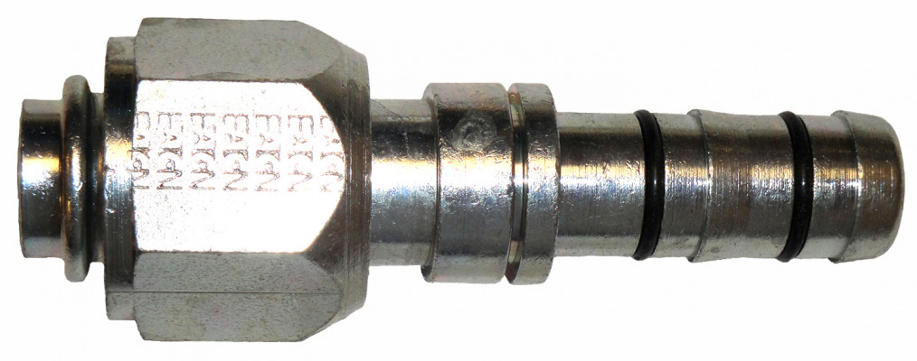 Image of A/C Refrigerant Hose Fitting - Strt Fem O-ring Steel Ftg from Sunair. Part number: FF14182