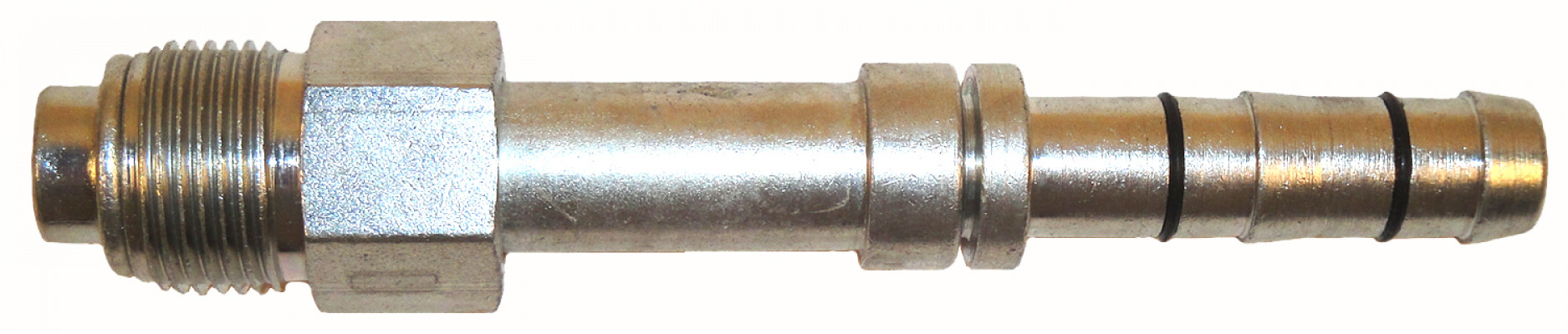 Image of A/C Refrigerant Hose Fitting - Strt Male O-ring Steel Ftg from Sunair. Part number: FF14199