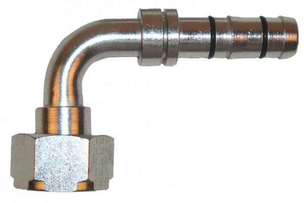 Image of A/C Refrigerant Hose Fitting - 90uc0u65533  Fem Rotalok Steel Ftg from Sunair. Part number: FF14375