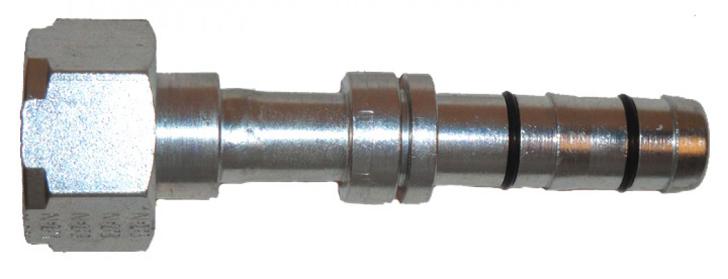 Image of A/C Refrigerant Hose Fitting - Strt Fem Rotalok Steel Ftg from Sunair. Part number: FF14376