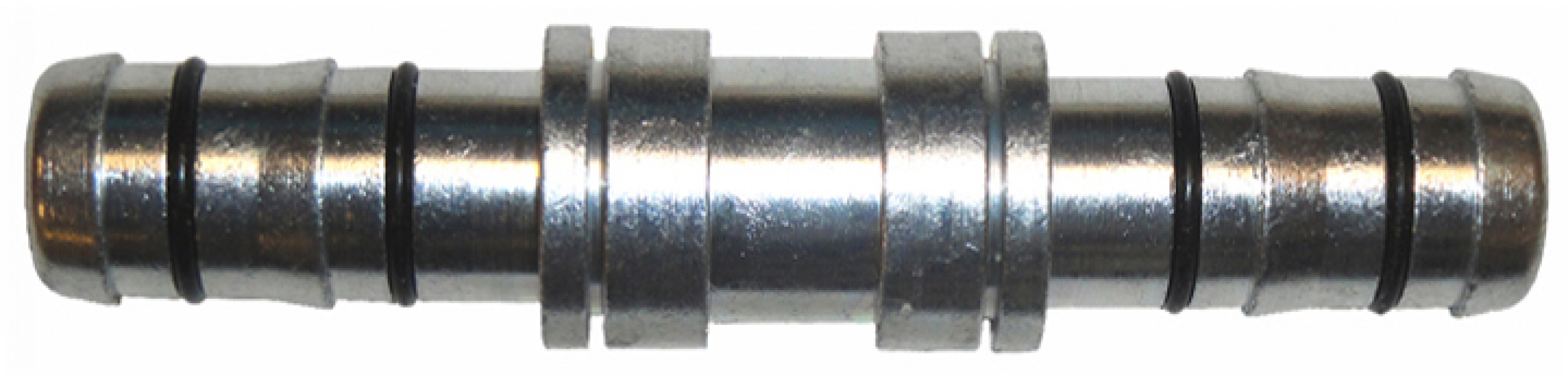 Image of A/C Refrigerant Hose Fitting - Strt Splicer Steel Ftg from Sunair. Part number: FF14385