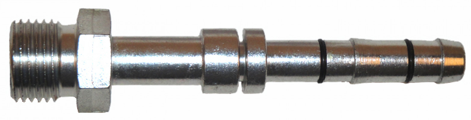 Image of A/C Refrigerant Hose Fitting - Strt Male Insert O-ring Steel Ftg from Sunair. Part number: FJ3026-0606S