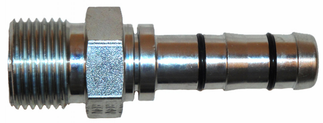 Image of A/C Refrigerant Hose Fitting - Strt Male Insert O-ring Steel Ftg from Sunair. Part number: FJ3026-1010S