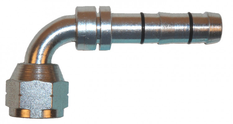 Image of A/C Refrigerant Hose Fitting - 90uc0u65533  Fem Flare Steel Ftg from Sunair. Part number: FJ3149-02-0608S