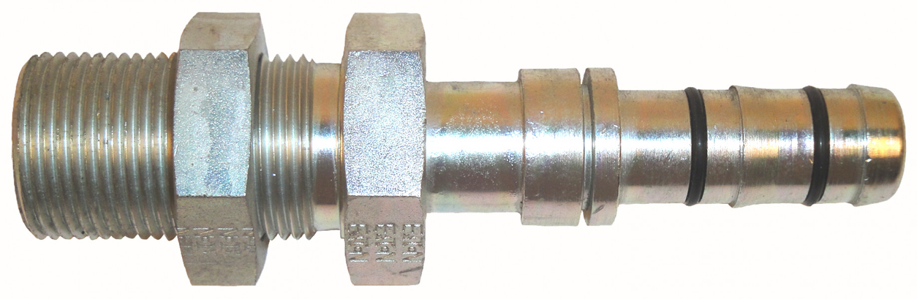 Image of A/C Refrigerant Hose Fitting - Strt Bulkhead Steel Ftg from Sunair. Part number: FJ3513-1212S