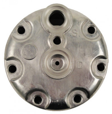 Image of A/C Compressor Head - Fitting Type: Horiz Pad M10 x 1.25 from Sunair. Part number: HP-2051
