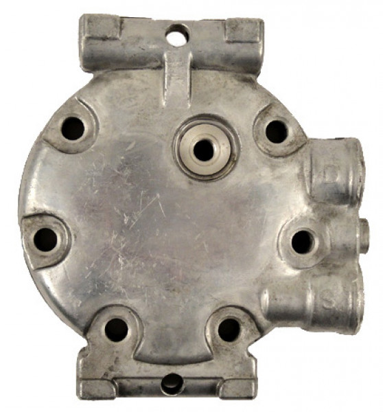 Image of A/C Compressor Head - Fitting Type: Lateral Pad M8 x 1.25 from Sunair. Part number: HP-2055