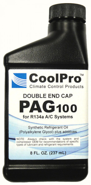 Image of A/C Compressor Oil Additive - PAG 100 8oz from Sunair. Part number: OB-63C