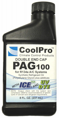 Image of A/C Compressor Oil Additive - PAG 100 8oz from Sunair. Part number: OB-63IDC