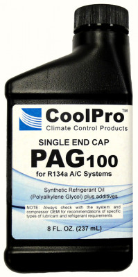 Image of A/C Compressor Oil Additive - PAG 100 8oz from Sunair. Part number: OB-93C