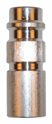 Image of A/C Refrigerant Hose Fitting - HFO-1234yf Weld-on High Side M10 Port from Sunair. Part number: PO-1009