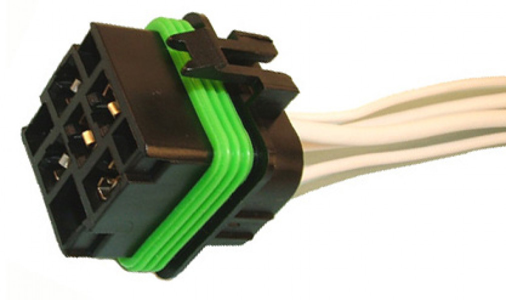 Image of A/C Compressor Clutch Connector - PIGTAIL A/C HIGH BLOW RELAY 5 WIRE from Sunair. Part number: PT-1006