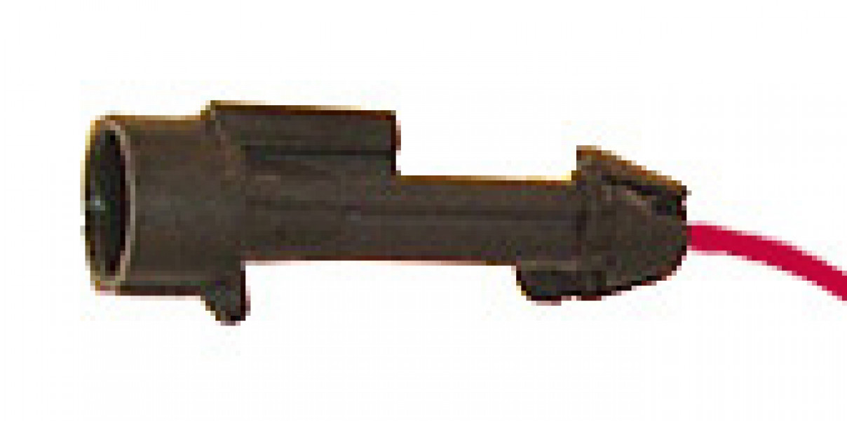 Image of A/C Compressor Clutch Connector - CONNECTOR W/ RED WIRE from Sunair. Part number: PT-4115R