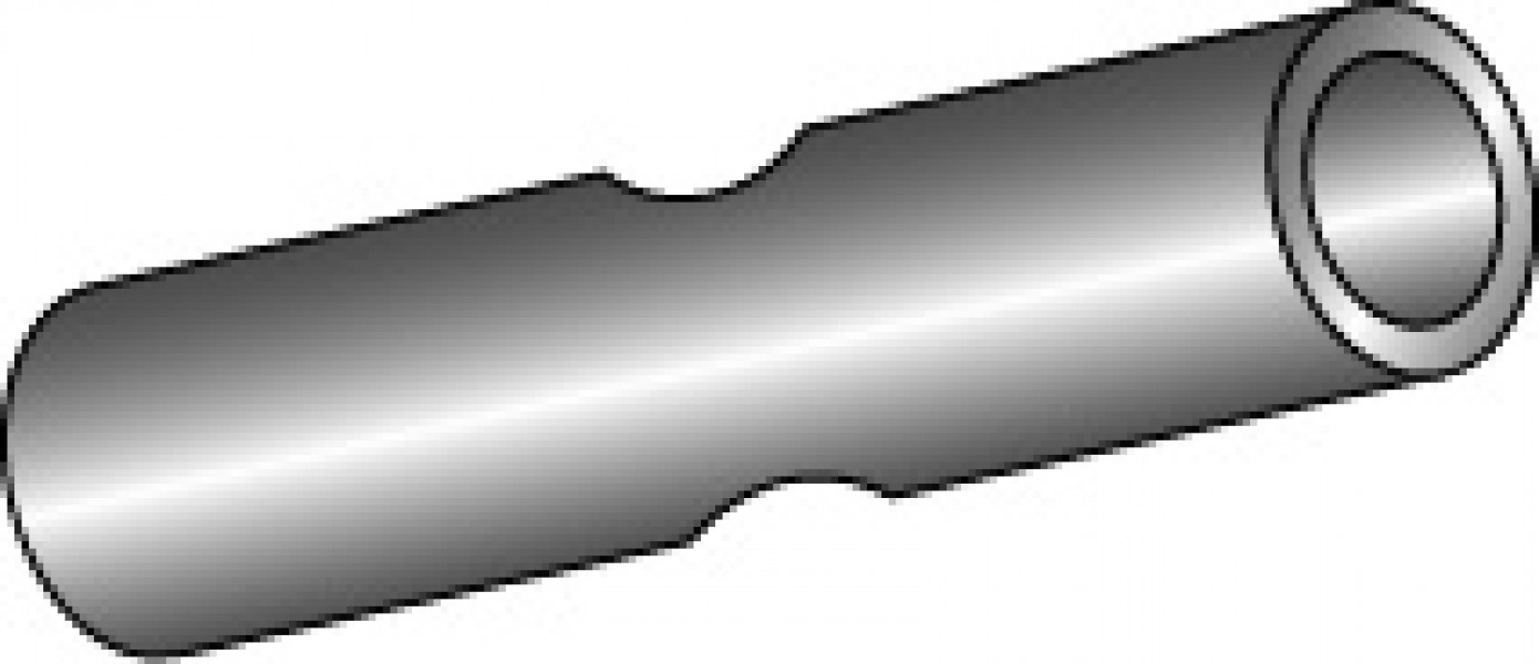 Image of A/C Compressor Clutch Connector - 18/22 GAUGE BUTT SPLICE-NON-COATED from Sunair. Part number: PT-7001