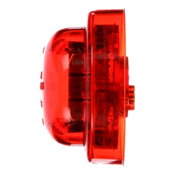 Image of 10 Series, High Profile, LED, Red Round, 8 Diode, M/C Light, PC, 12V from Trucklite. Part number: 10275R