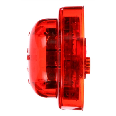 Image of 10 Series, High Profile, LED, Red Round, 8 Diode, M/C Light, PC, 12V from Trucklite. Part number: 10275R