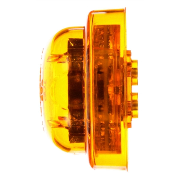 Image of 10 Series, High Profile, LED, Yellow Round, 8 Diode, M/C Light, PC, 12V from Trucklite. Part number: 10275Y