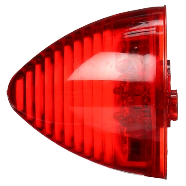 Image of 10 Series, LED, Red Beehive, 8 Diode, M/C Light, P2, 12V from Trucklite. Part number: 10276R