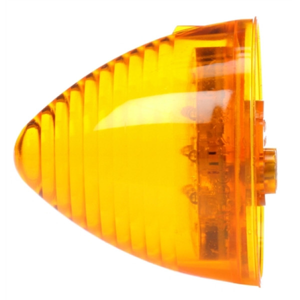 Image of 10 Series, LED, Yellow Beehive, 8 Diode, M/C Light, P2, 12V from Trucklite. Part number: 10276Y