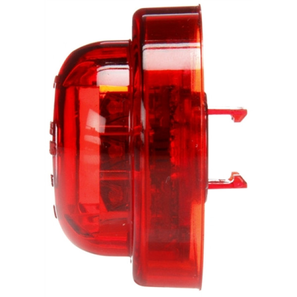 Image of 10 Series, High Profile, LED, Red Round, 8 Diode, M/C Light, PC, 12V from Trucklite. Part number: 10375R