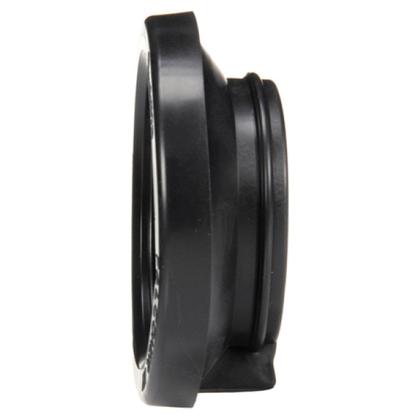 Image of Closed Back, Black Grommet For 10 Series Wide Groove And 2.5 in. Round Lights from Trucklite. Part number: 10702