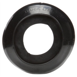 Image of Open Back, Black Grommet For 10 Series Wide Groove And 2.5 in. Round Lights from Trucklite. Part number: 10708