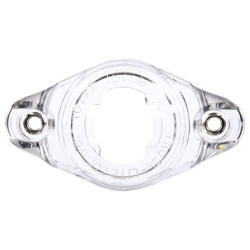 Image of 10 Series, Bracket Mount, 2 in Diameter Lights/ 2-1/2 in Diameter Lights, Round, Clear, 2 Screw Bracket Mount from Trucklite. Part number: 10721