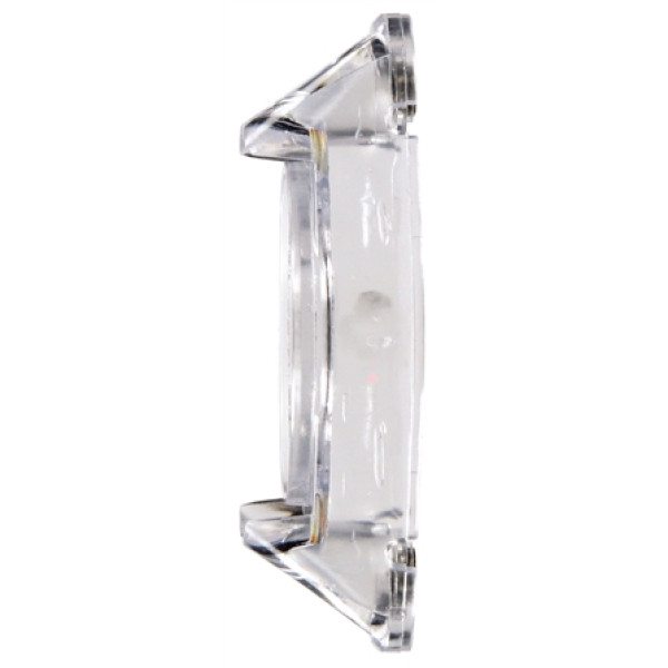 Image of 10 Series, Bracket Mount, 2 in Diameter Lights/ 2-1/2 in Diameter Lights, Round, Clear, 2 Screw Bracket Mount from Trucklite. Part number: 10721