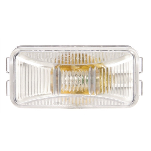 Image of 15 Series, Incan., 1 Bulb, Clear, Rectangular, Utility Light, 12V from Trucklite. Part number: 15200C
