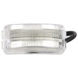 Image of 15 Series, LED, 3 Diode, Rectangular, License Light, Bracket, 12V from Trucklite. Part number: 15227