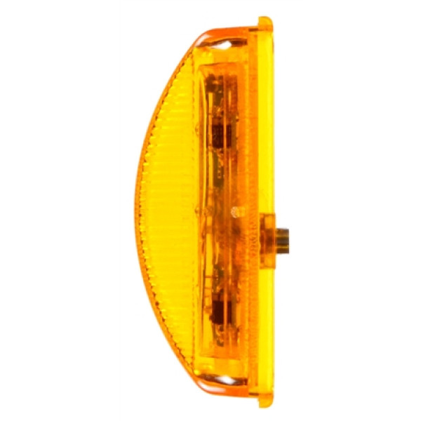 Image of 15 Series, LED, Yellow Rectangular, 3 Diode, M/C Light, P3, 12V from Trucklite. Part number: 15250Y
