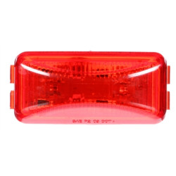 Image of Signal-Stat, LED, Red Rectangular, 2 Diode, M/C Light, P2, 12V from Signal-Stat. Part number: 1560