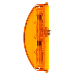 Image of Signal-Stat, LED, Yellow Rectangular, 3 Diode, M/C Light, P2, 12V from Signal-Stat. Part number: 1560A