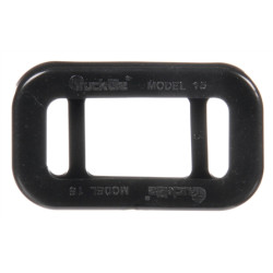 Image of Open Back, Black Grommet For 15 Series And 1.5 x 3 in. Rectangular Lights from Trucklite. Part number: 15702
