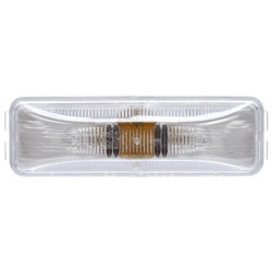 Image of 19 Series, Incan., 2 Bulb, Clear, Rectangular, Utility Light, 12V from Trucklite. Part number: 19200C