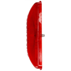 Image of 19 Series, Incan., Red Rectangular, 2 Bulb, Base, M/C Light, PC, 12V from Trucklite. Part number: 19200R