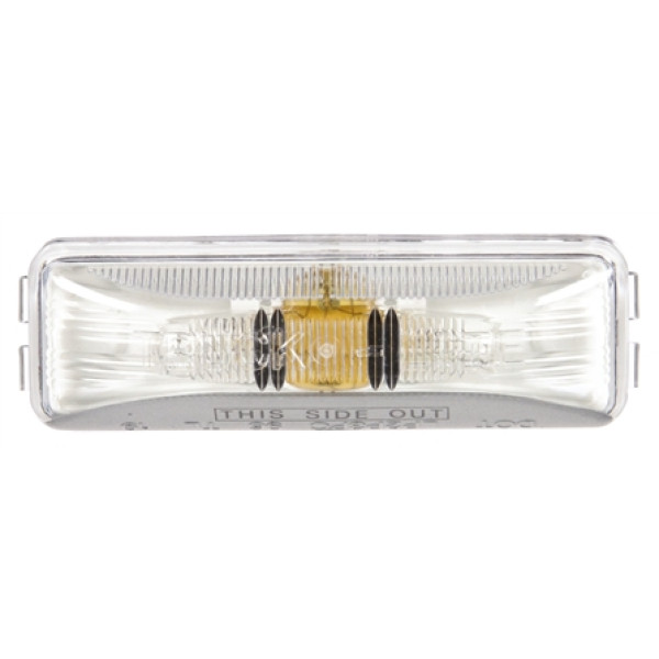 Image of 19 Series, Incan., 2 Bulb, Rectangular, License Light, Bracket, 12V from Trucklite. Part number: 19206