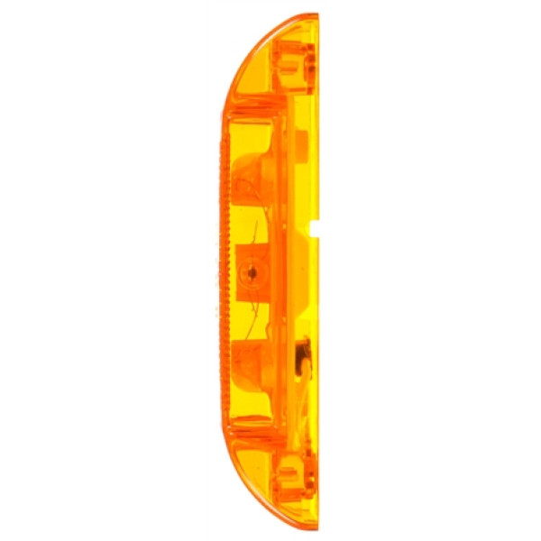 Image of Super 21, Reflectorized, Incan., Yellow Rectangular, 1 Bulb, M/C Light, P2, 2 Screw, 12V, Kit from Trucklite. Part number: 21002Y
