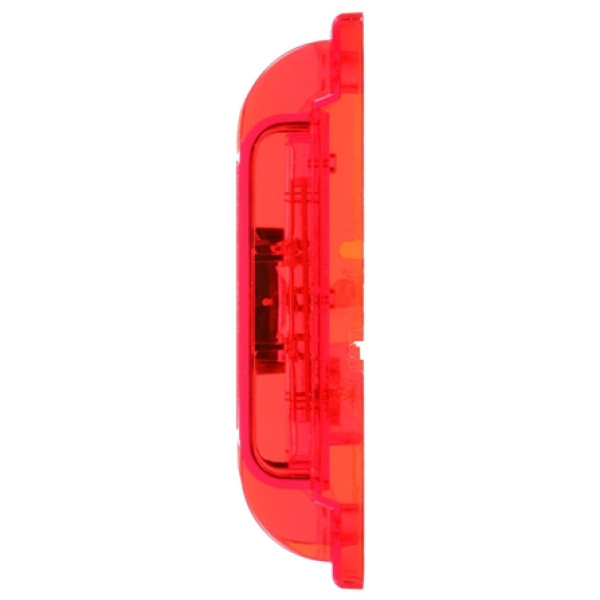 Image of 21 Series, LED, Red Rectangular, 8 Diode, M/C Light, PC, 2 Screw, 12V from Trucklite. Part number: 21275R