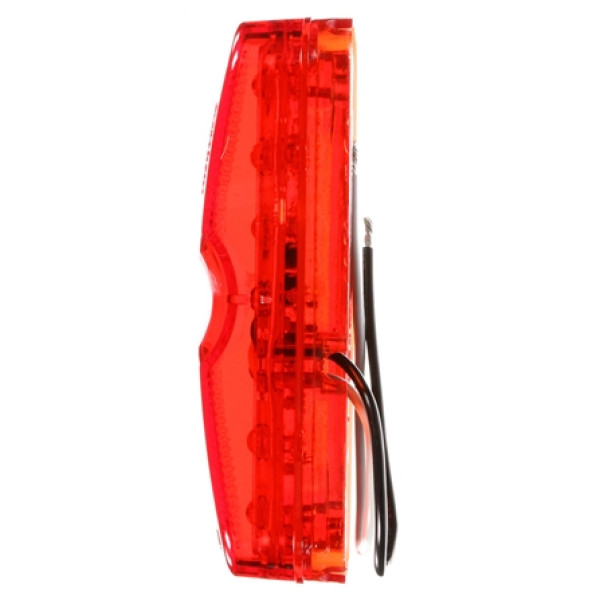 Image of Signal-Stat, LED, Red Rectangular, 16 Diode, M/C Light, P2, 2 Screw, 12V from Signal-Stat. Part number: 2660