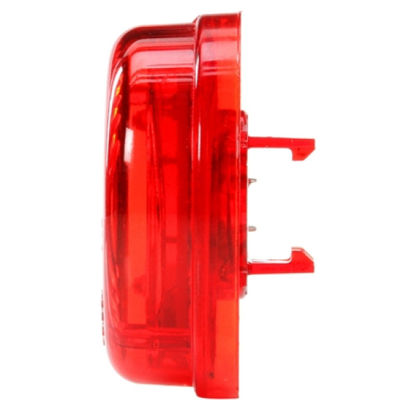 Image of 30 Series, LED, Red Round, 2 Diode, Low Profile, M/C Light, P3, Black Grommet, 12V, Kit from Trucklite. Part number: 30070R