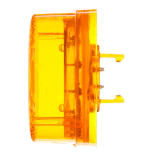 Image of 30 Series, LED, Yellow Round, 2 Diode, M/C Light, P3, 12V from Trucklite. Part number: 30250Y